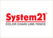 System21 Color Chain Link Fence